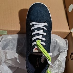 Youth land's end canvas sneakers